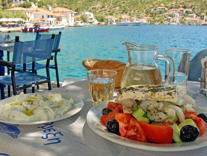 Isole di gusto: l’appetito vien…in Grecia