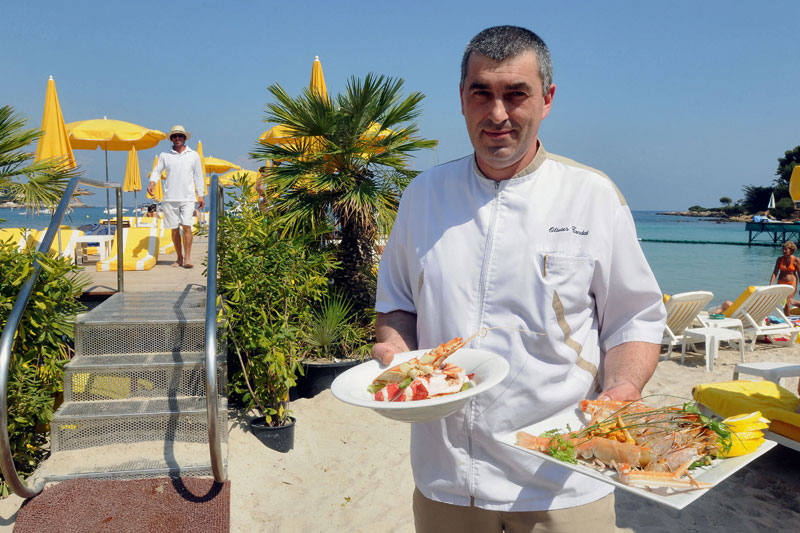 Costa Azzurra: ristoranti sulla sabbia
