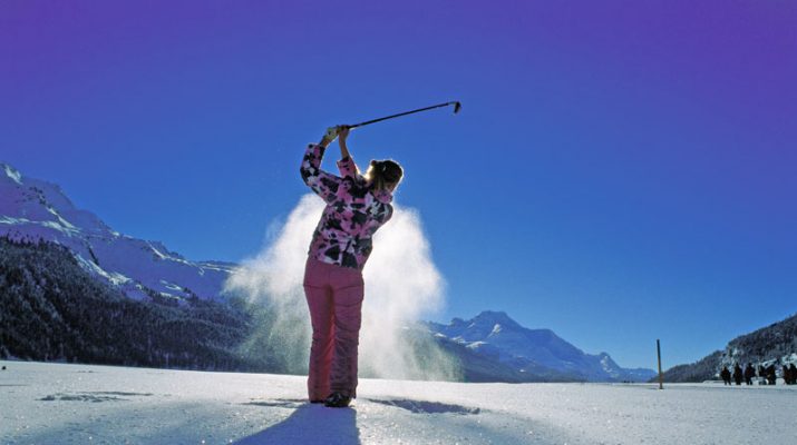 Foto St Moritz, l?inverno di sport al sole