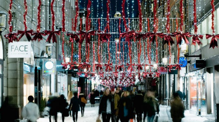 Foto Stoccolma, shopping di Natale