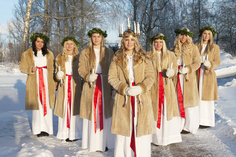L?atmosfera natalizia scalda la Svezia