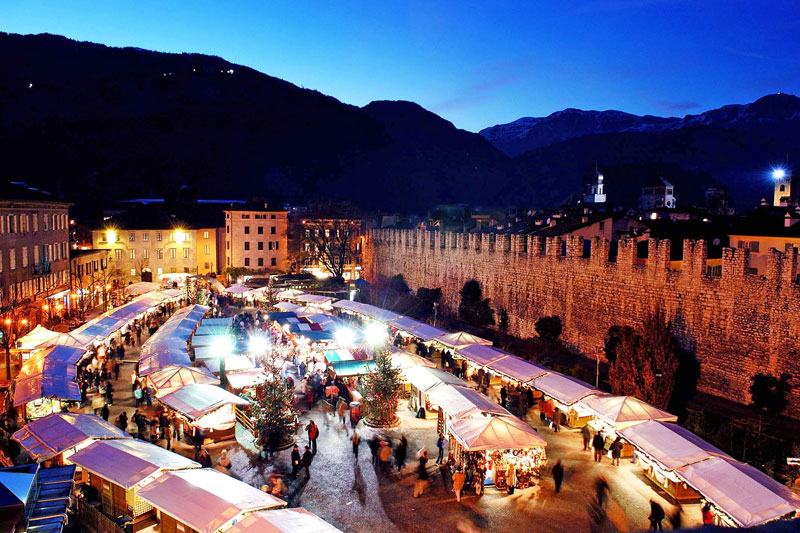 Trentino e la magia dei mercatini