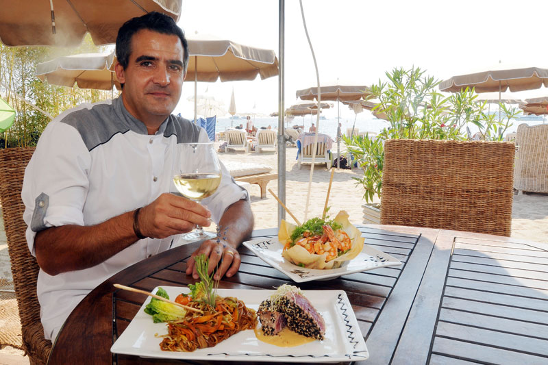 Costa Azzurra: ristoranti sulla sabbia