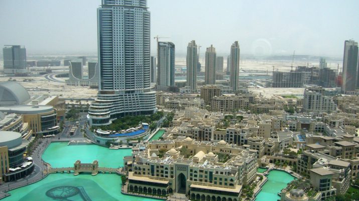Foto Dubai, vista dalle nuvole