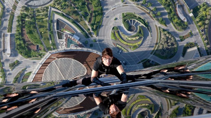 Foto A Dubai con Tom Cruise sul grattacielo più alto del mondo