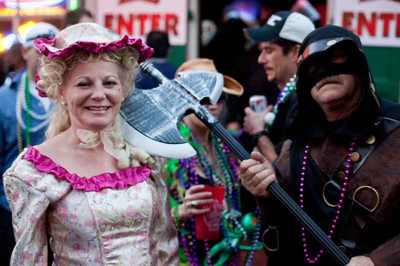 New Orleans, i colori del Mardi Gras