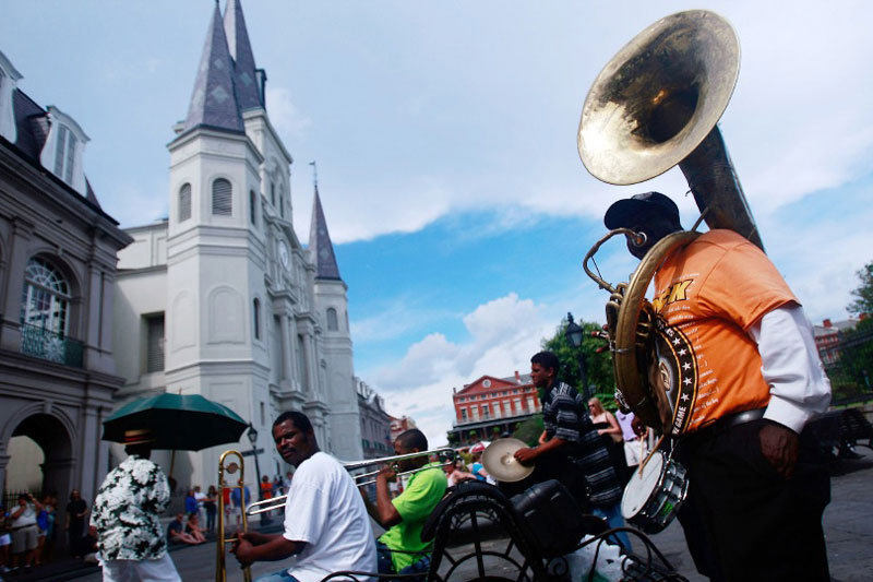 New Orleans, i colori del Mardi Gras