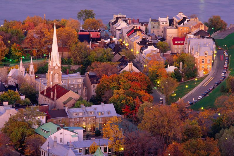 Il dolce autunno di Québec City