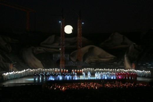 Arena di Verona: l’Aida del Centenario compie un anno