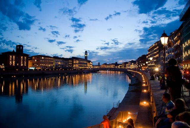 Arno, l’anima liquida di Pisa