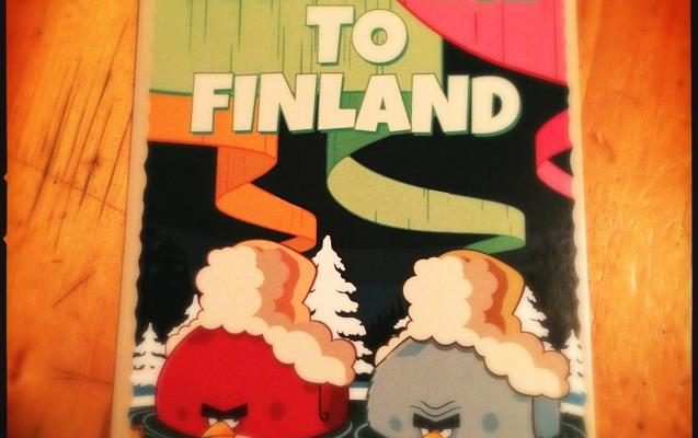 Foto In Finlandia con gli Angry Birds