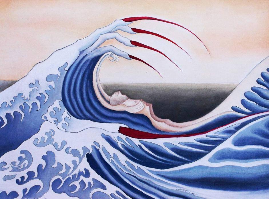 La Grande Onda. Omaggio a Hokusai