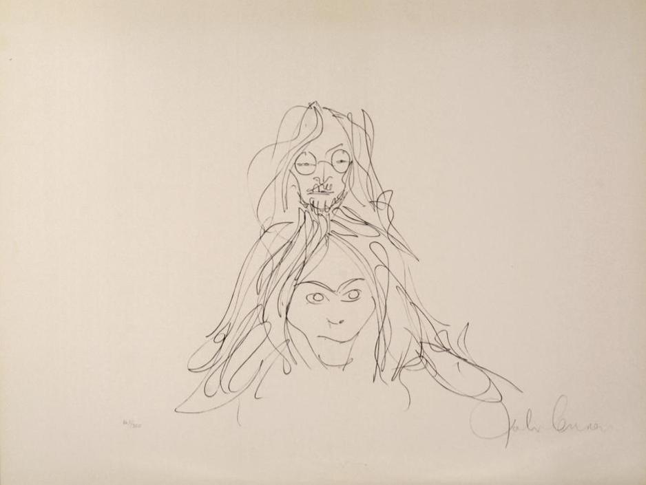 I disegni erotici di John Lennon in mostra a Modena