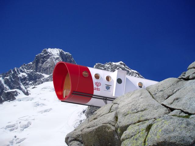Alpi: 15     rifugi high-tech