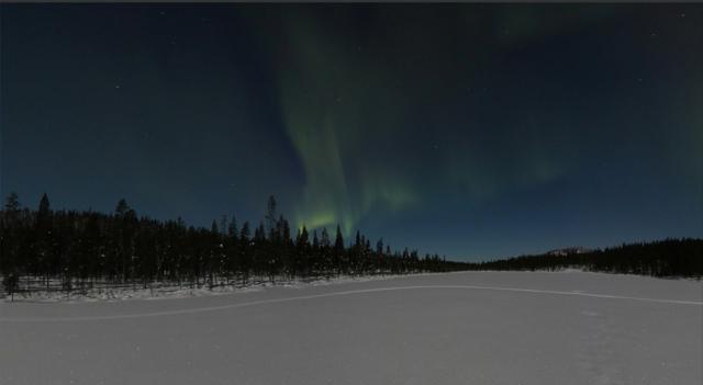 Foto Google Street view: l’aurora boreale è in diretta