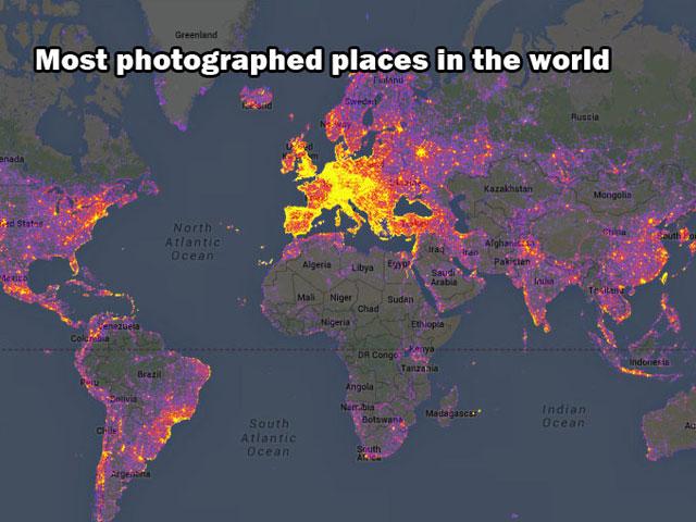 I 10 posti più fotografati del pianeta