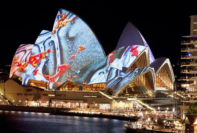Sydney: esplode il festival delle luci