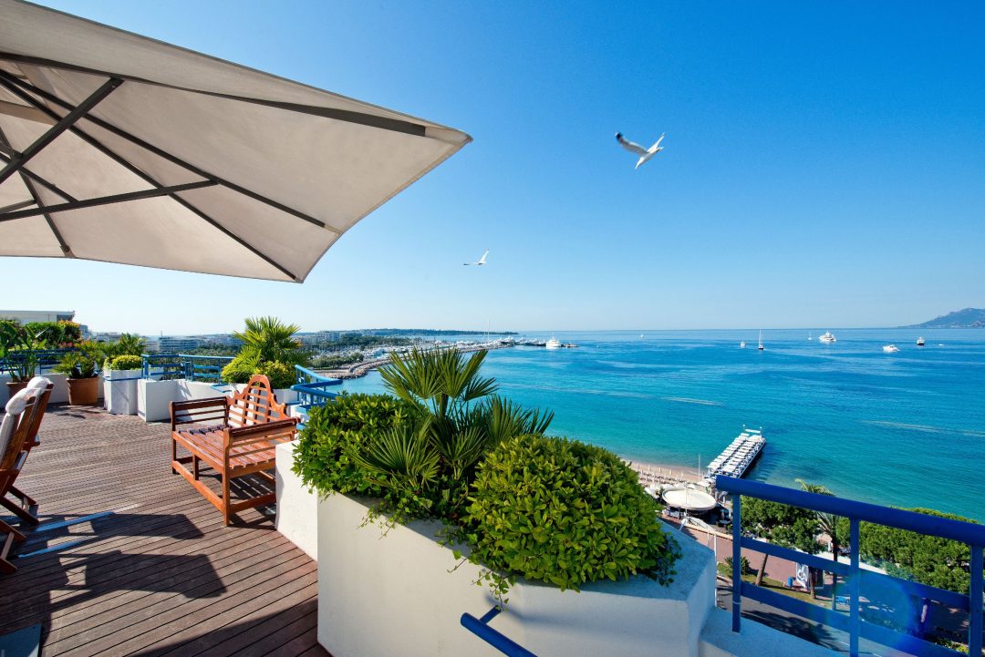 Penthouse Suite Grand Hyatt Cannes Hotel Martinez, Cannes (Francia)