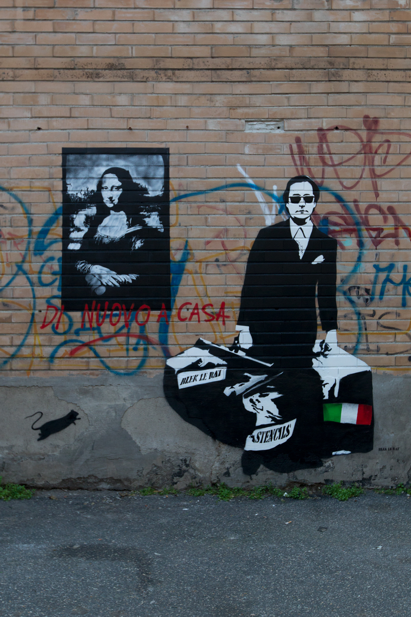 Blek le Rat, il pioniere parigino della Street Art a Milano
