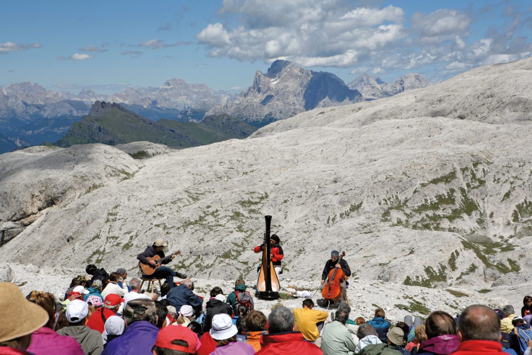 I concerti e le vette dei Suoni delle Dolomiti