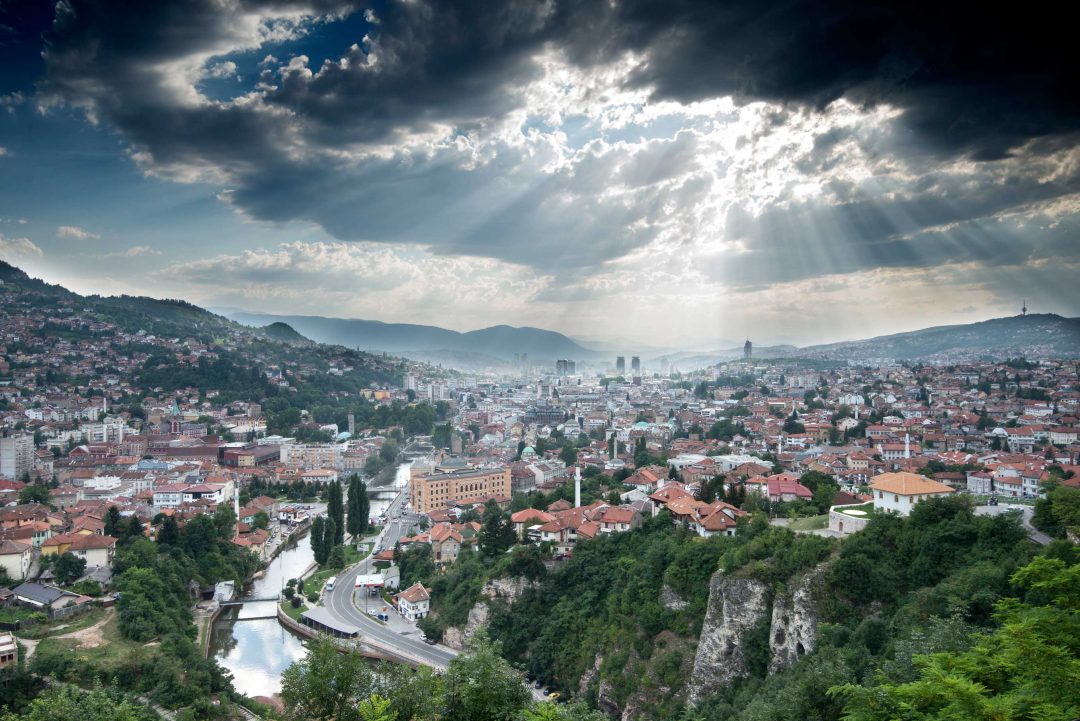 A Sarajevo, attraverso i Balcani