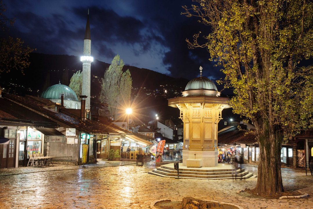 A Sarajevo, attraverso i Balcani
