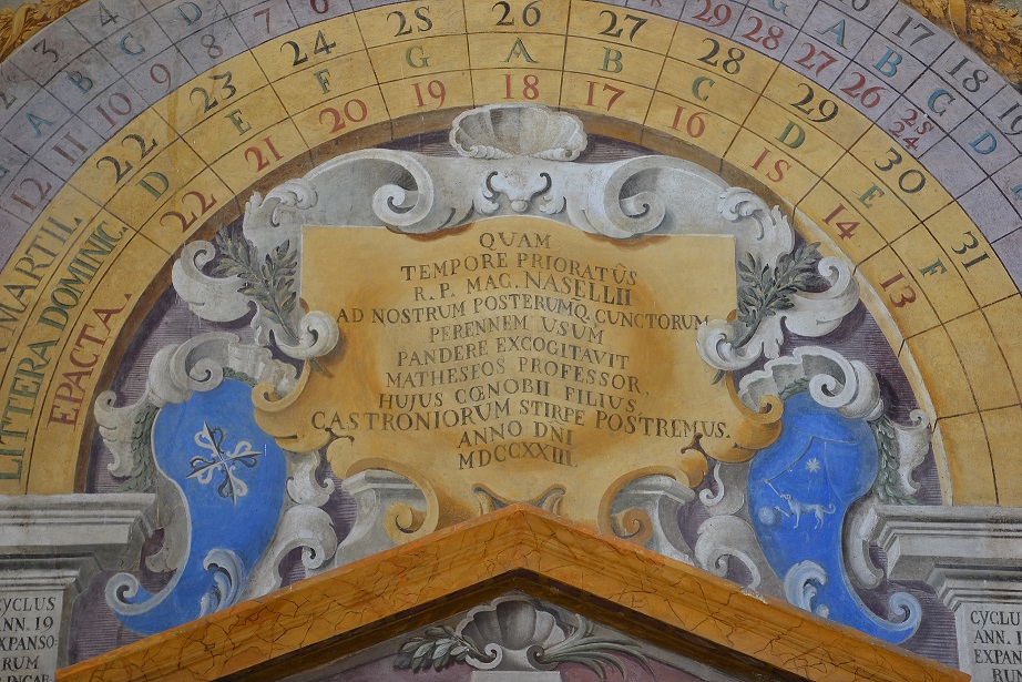 Sala del Calendario del Convento di San Domenico