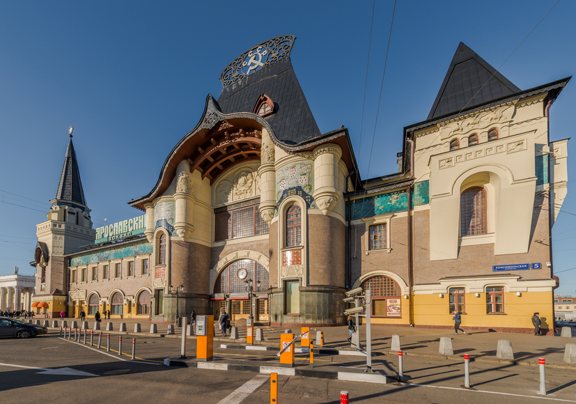 Stazione Yaroslavsky  di Mosca (Russia) 