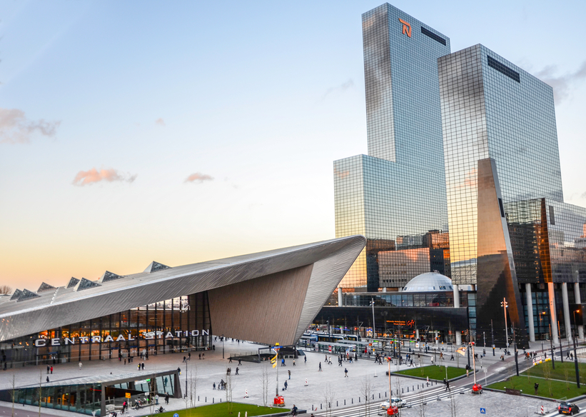 Stazione Centrale Di Rotterdam (Paesi Bassi)