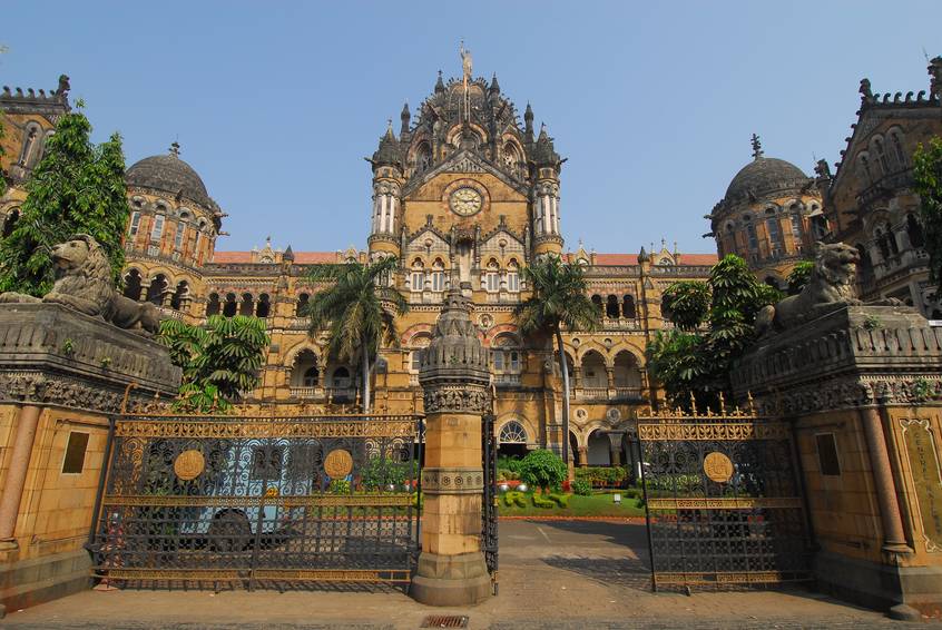 Chhatrapati Shivaji Terminus di Mumbai (India)