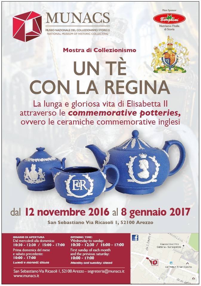 Arezzo: un tè con la regina Elisabetta II