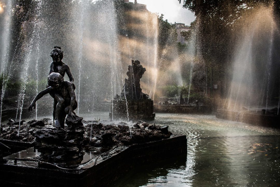 Sunbean in Fountain - Giardino Inglese - Palermo (PA)