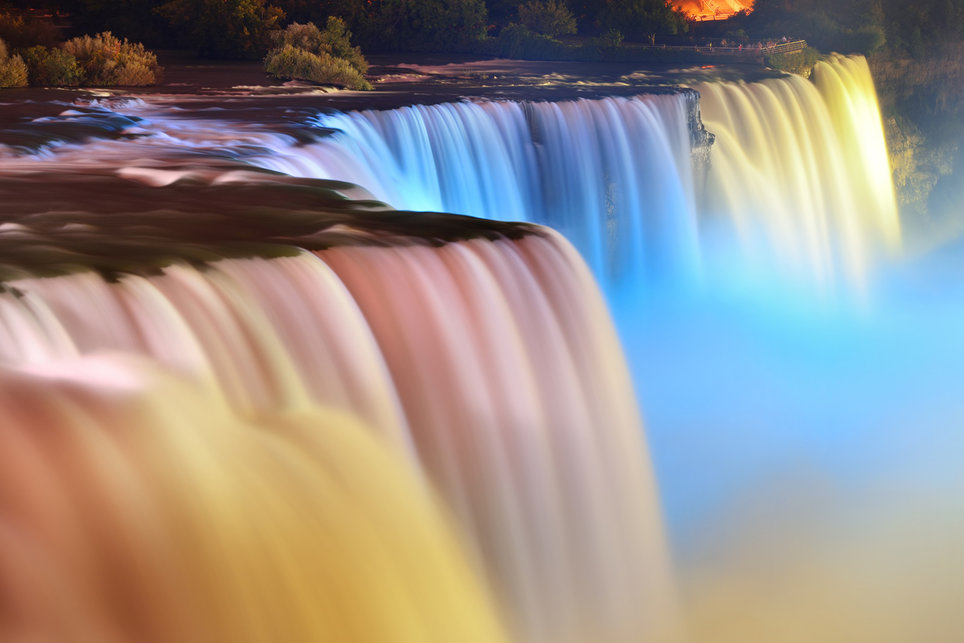 Le cascate più famose degli Usa a colori