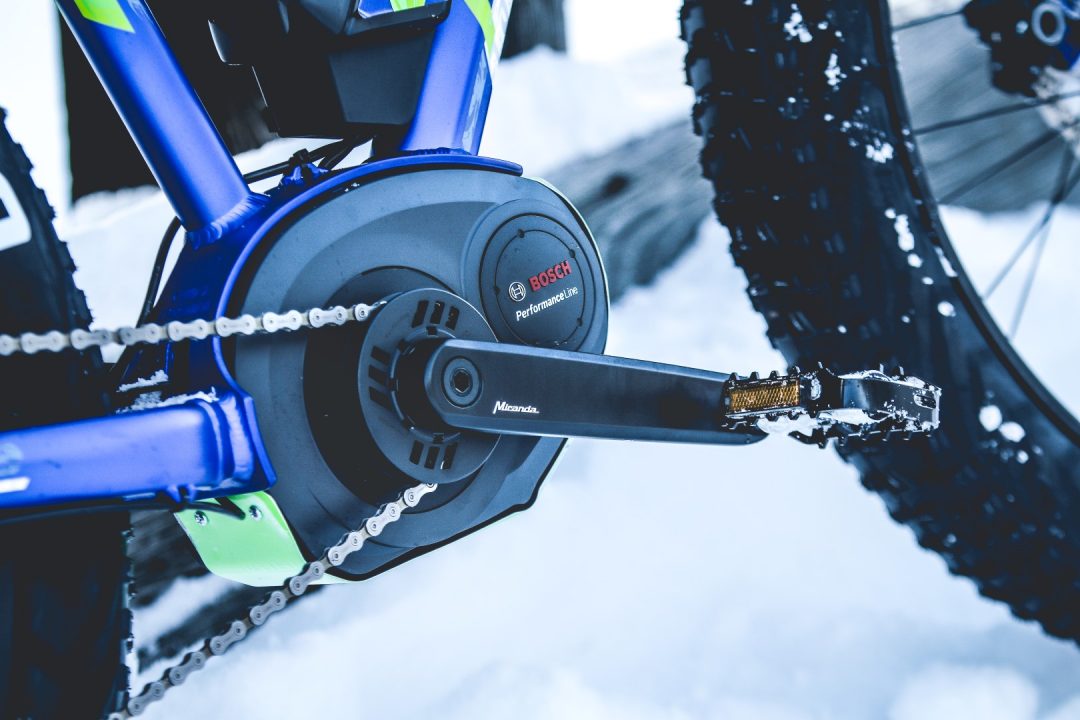 Fat bike elettriche sulle nevi della Val Ferret