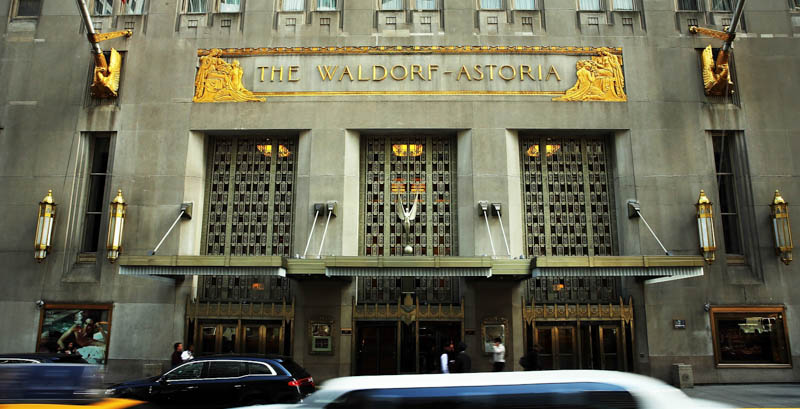 Il mitico Waldorf di New York