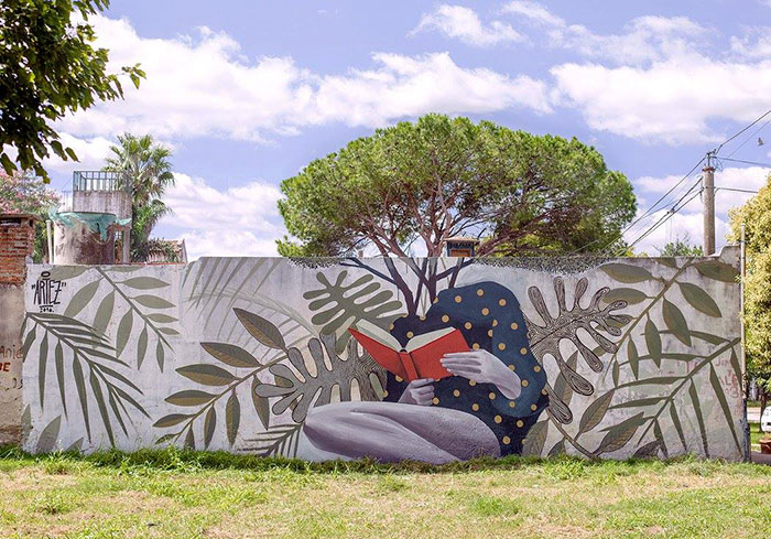 Opere tra street art e natura in giro per il mondo