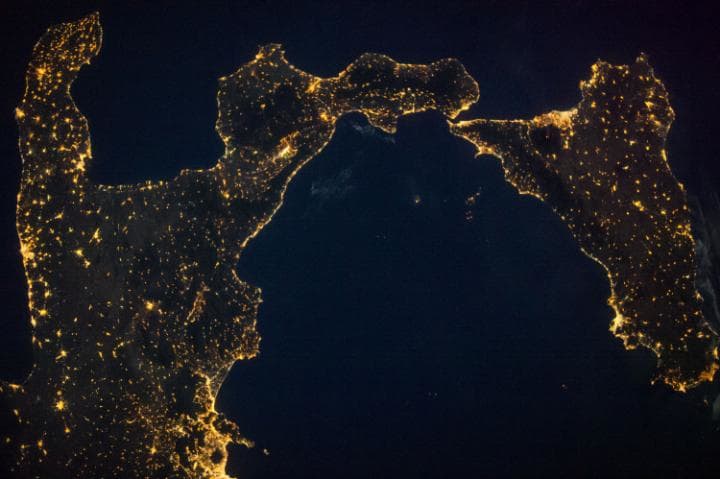 L’Italia vista dall’alto