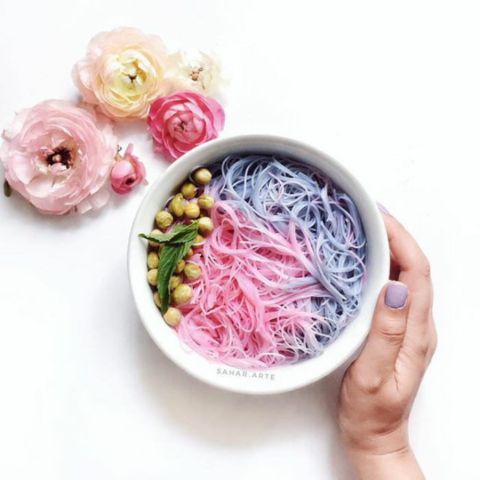 I coloratissimi “Unicorn noodles”
