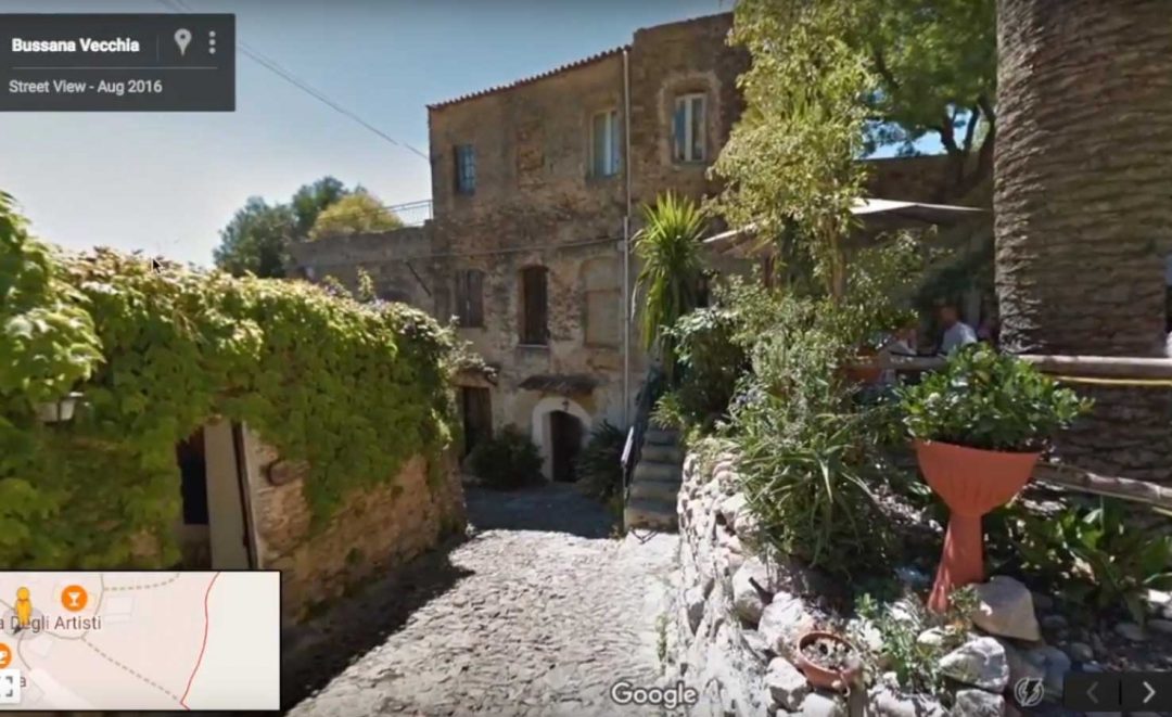 Bussana Vecchia, il borgo ligure adottato dagli artisti e mappato da Google
