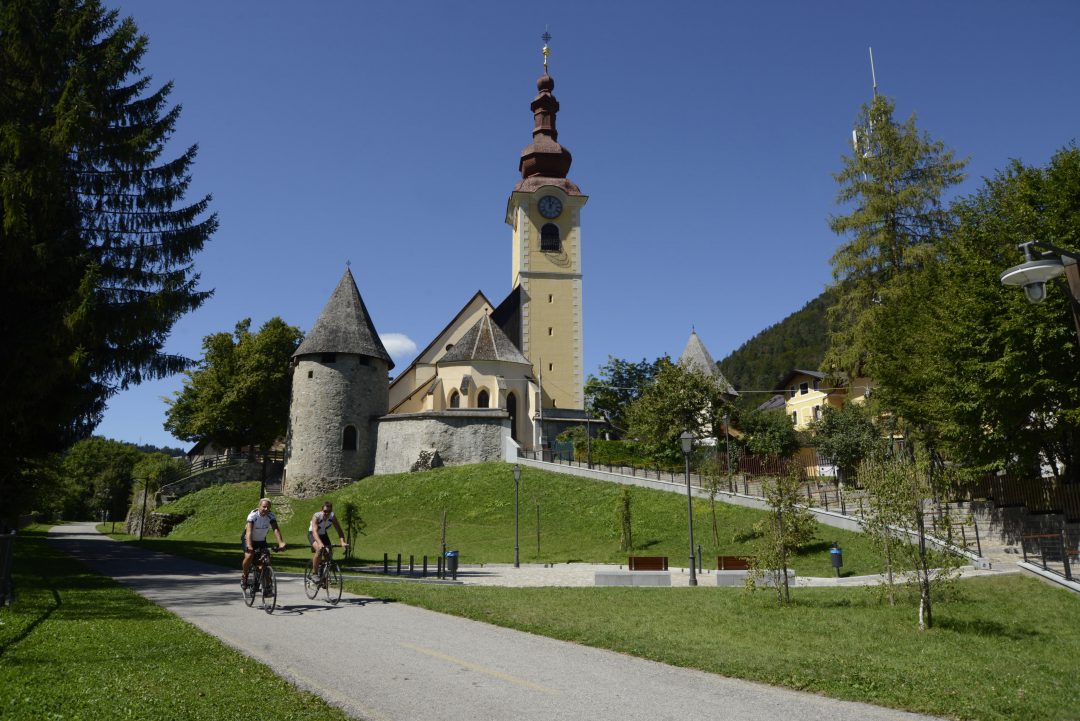 In bici sulla Ciclovia Alpe Adria