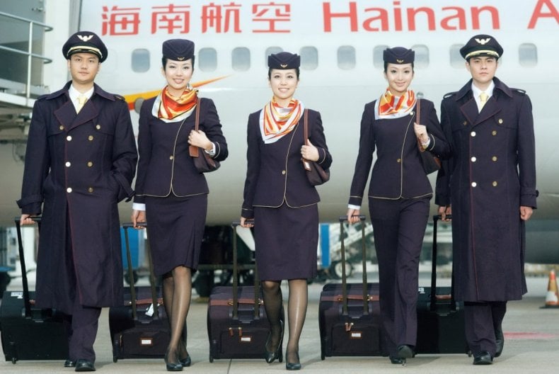 Le nuove divise della Haianan Airlines