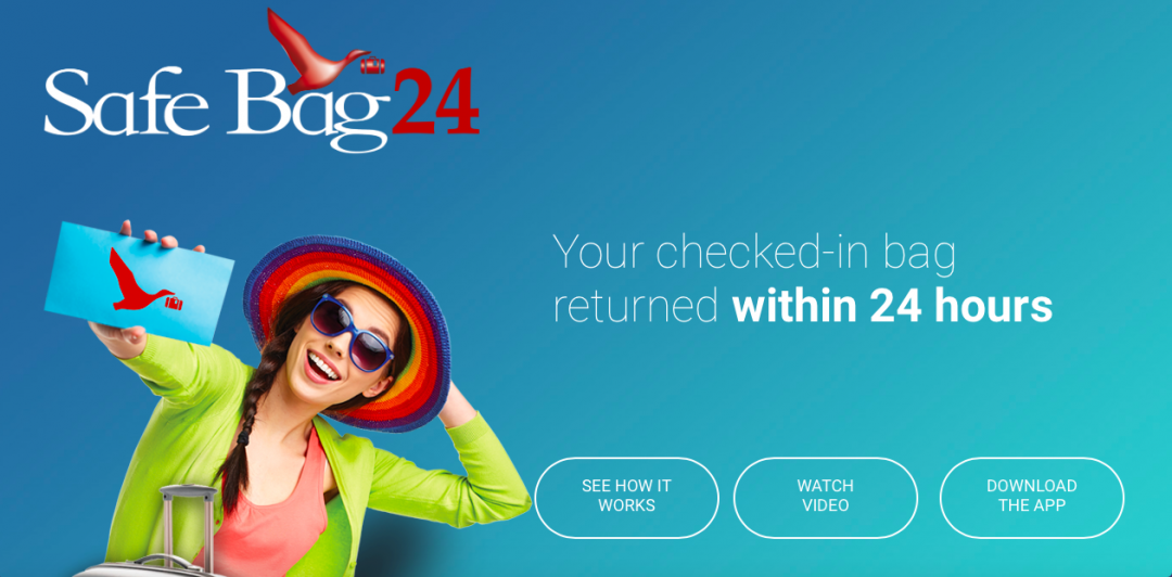 SafeBag24, l'app che ti ritrova i bagagli smarriti