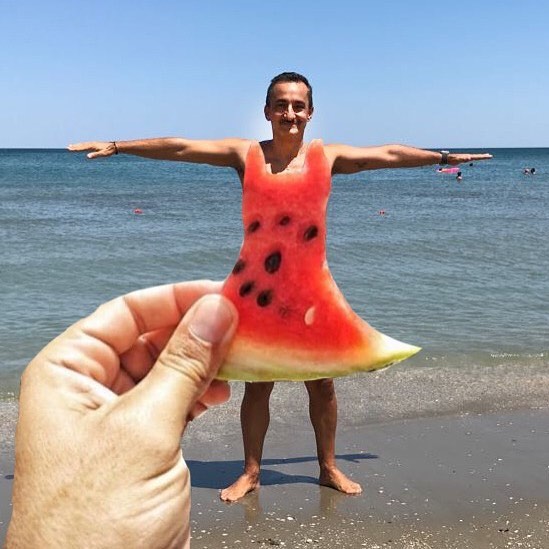 #watermelondress, tutti vestiti d’anguria