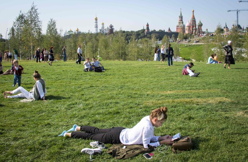 Il nuovo parco cittadino di Mosca (voluto da Putin)