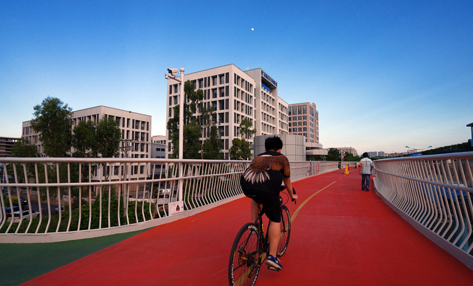 In bici tra i grattacieli di Xiamen