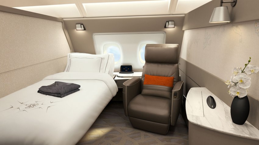 Singapore Airlines, le nuove cabine (di lusso) dell’A380