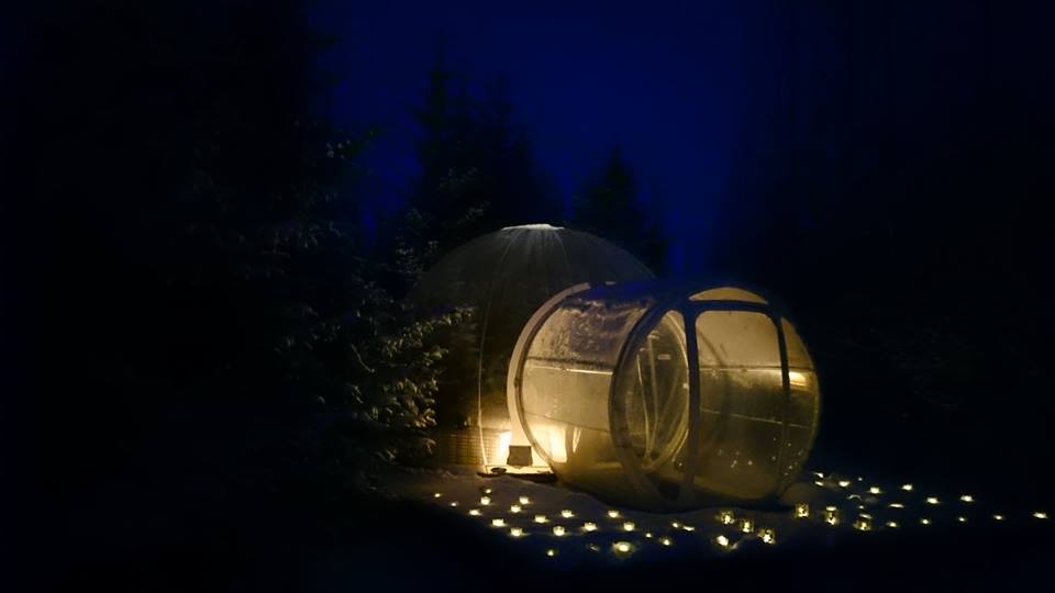 Una notte in una bolla, in Islanda