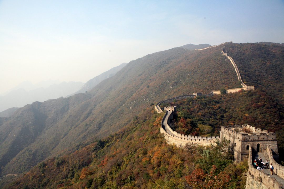 La Grande Muraglia a Mutianyu, Cina