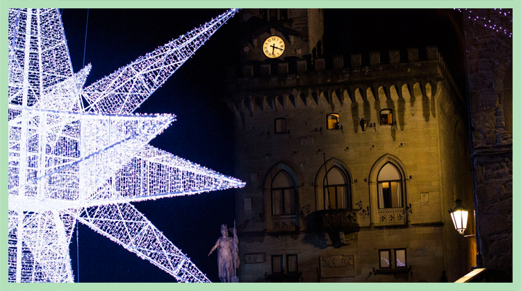 Stella Di Natale San Marino.Le Sorprese Di San Marino Durante Le Feste Di Natale Le 10 Attrazioni Da Non Perdere Dove Viaggi