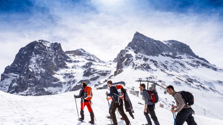 Foto Non solo sci: sul Gran Sasso, tra snowkite e rifugi